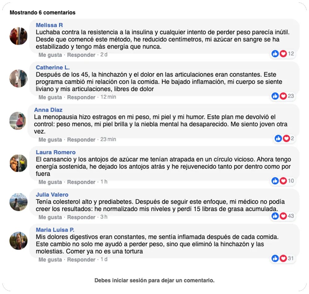 Comentarios Facebook